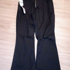 VIP black Jean jumpsuit